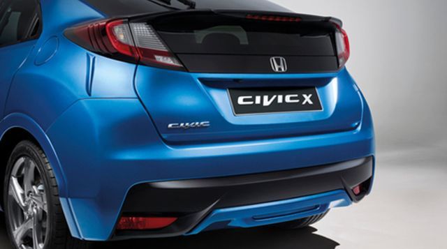 Trasera Honda Civic X Edition
