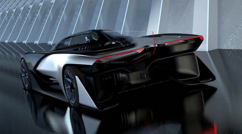 Trasera Faraday Future FFZERO1
