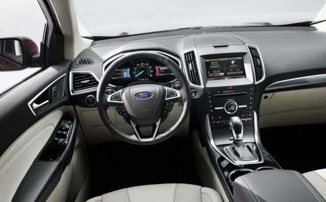 Interior Ford Edge 2016