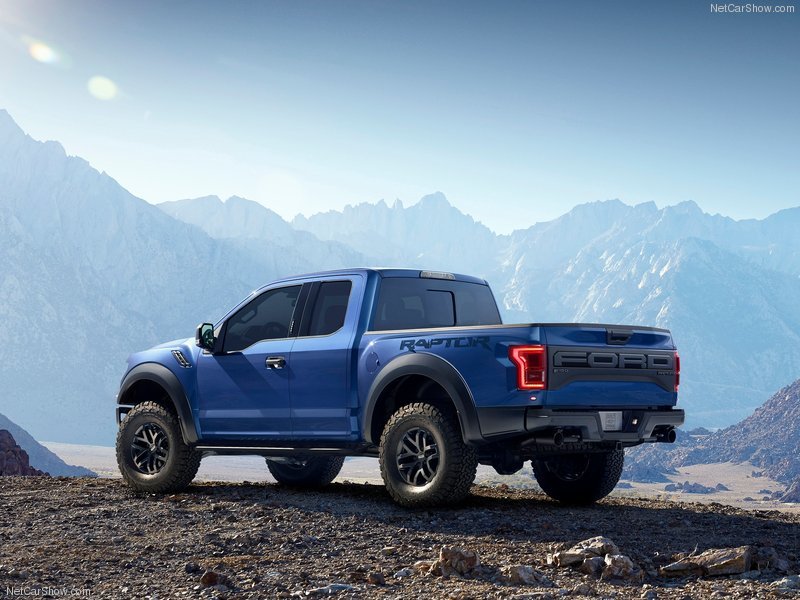 Trasera Ford F-150 Raptor SuperCrew 2017