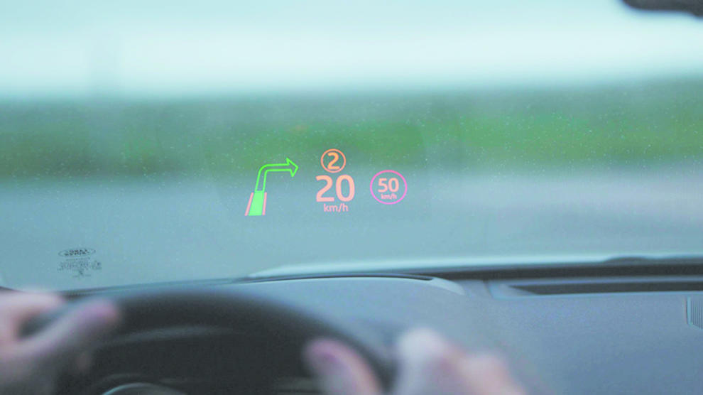 head up display bmw 16