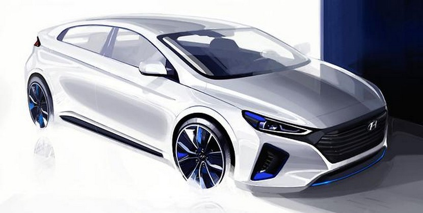 Frontal Hyundai Ioniq