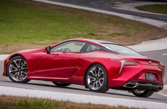 Trasera Lexus LC 500