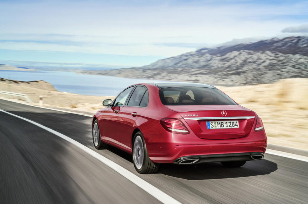 Trasera Mercedes Clase E 2016