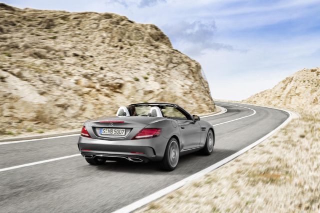 Trasera Mercedes-Benz SLC 2016