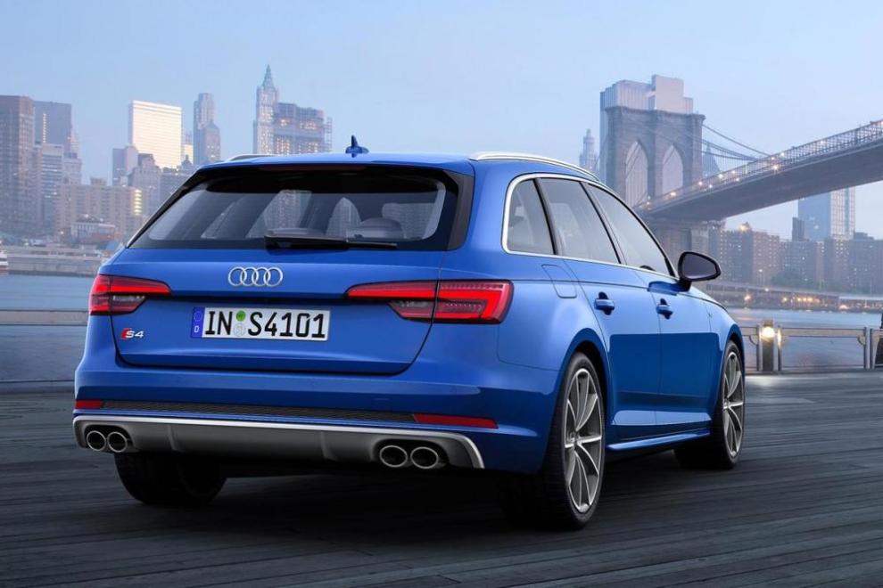 Trasera Audi S4 Avant 2016