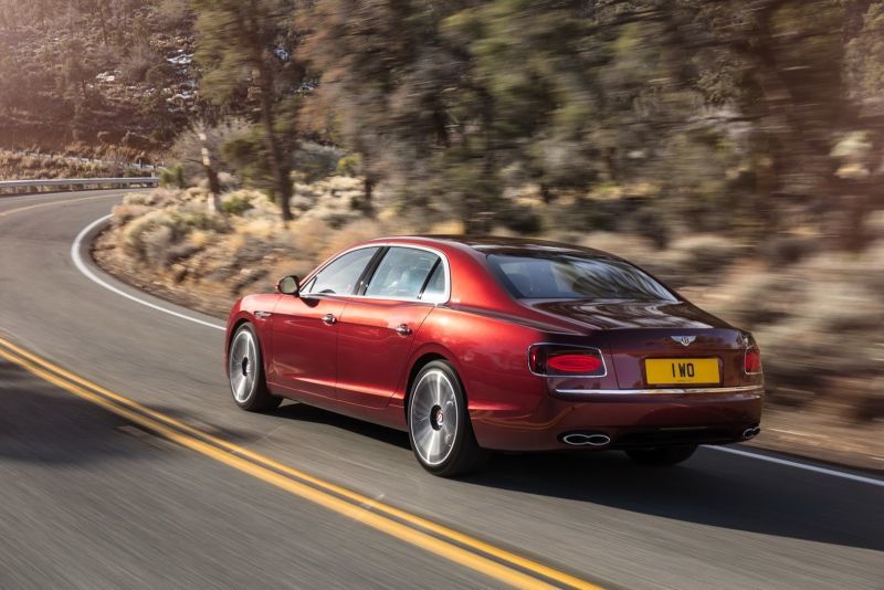 Trasera Bentley Flying Spur V8 S