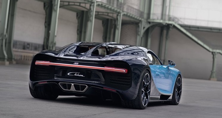 Trasera Bugatti Chiron