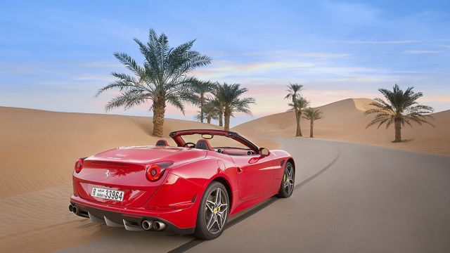 Trasera Ferrari California T