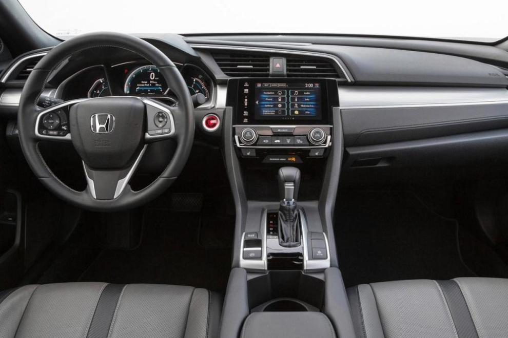 Interior Honda Civic Coupé 2016