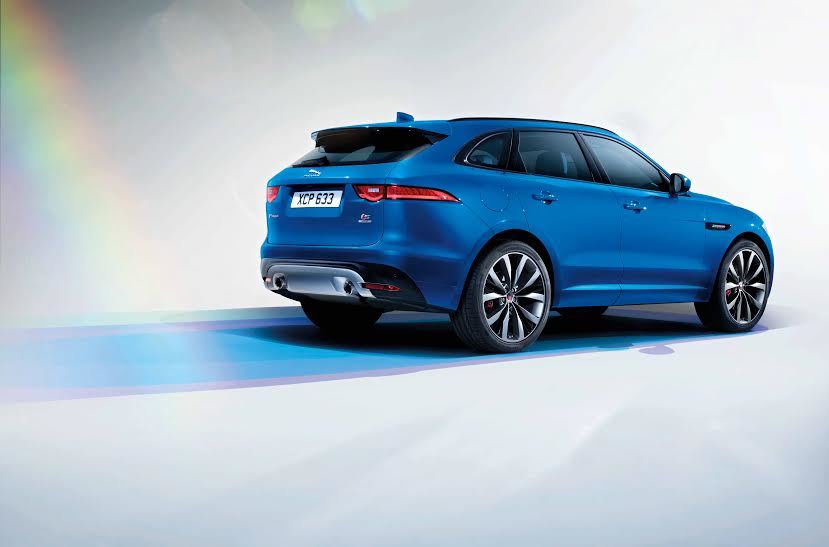 Trasera Jaguar F-Pace