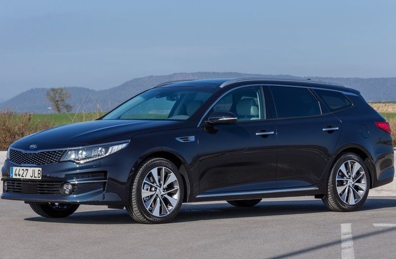 Frontal Kia Optima Sportswagon