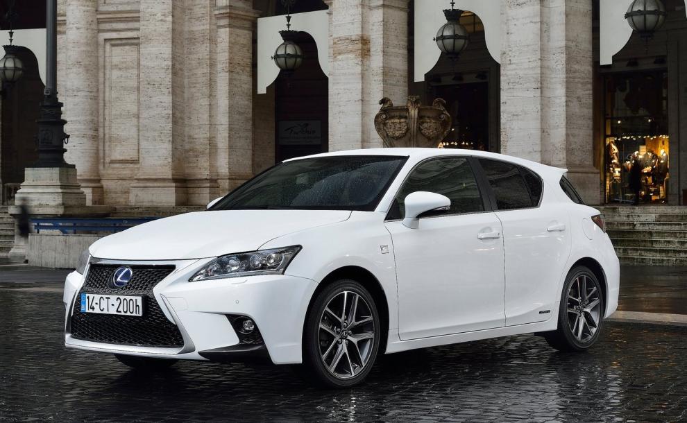 Lexus CT 200h Híbrido blanco