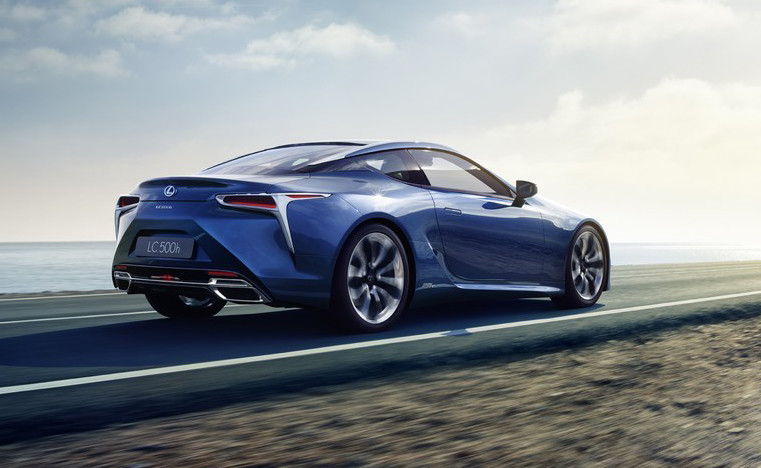 Trasera Lexus LC 500h