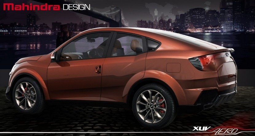 Trasera Mahindra XUV Aero Concept