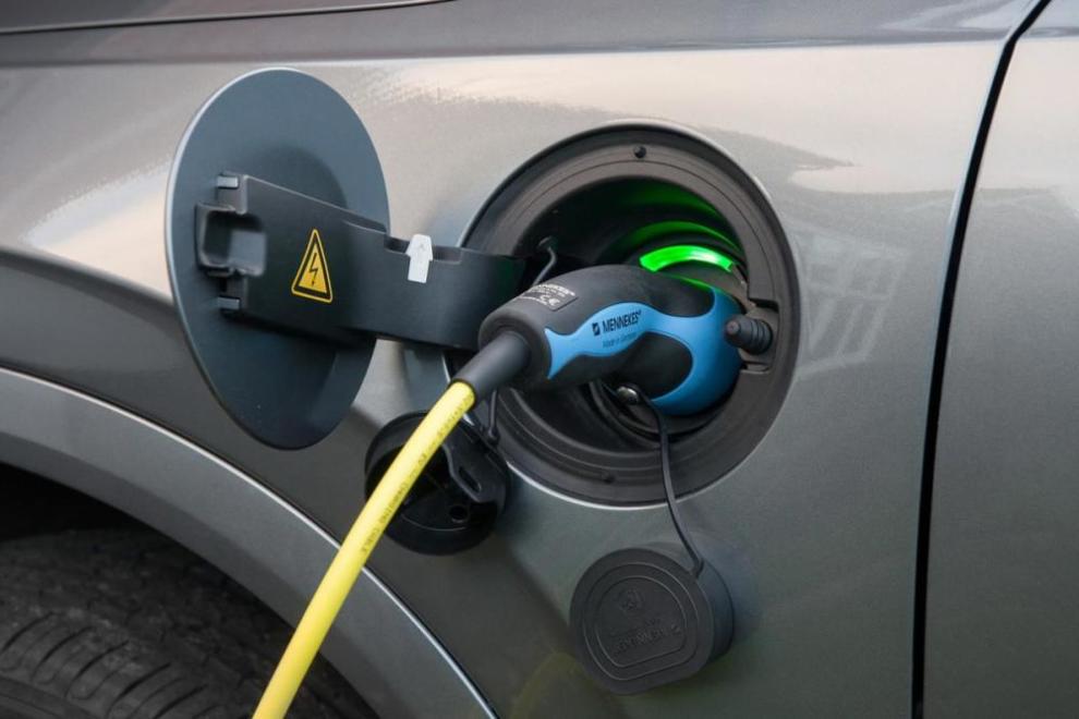 Toma de corriente del Volvo XC90 T8 PHEV