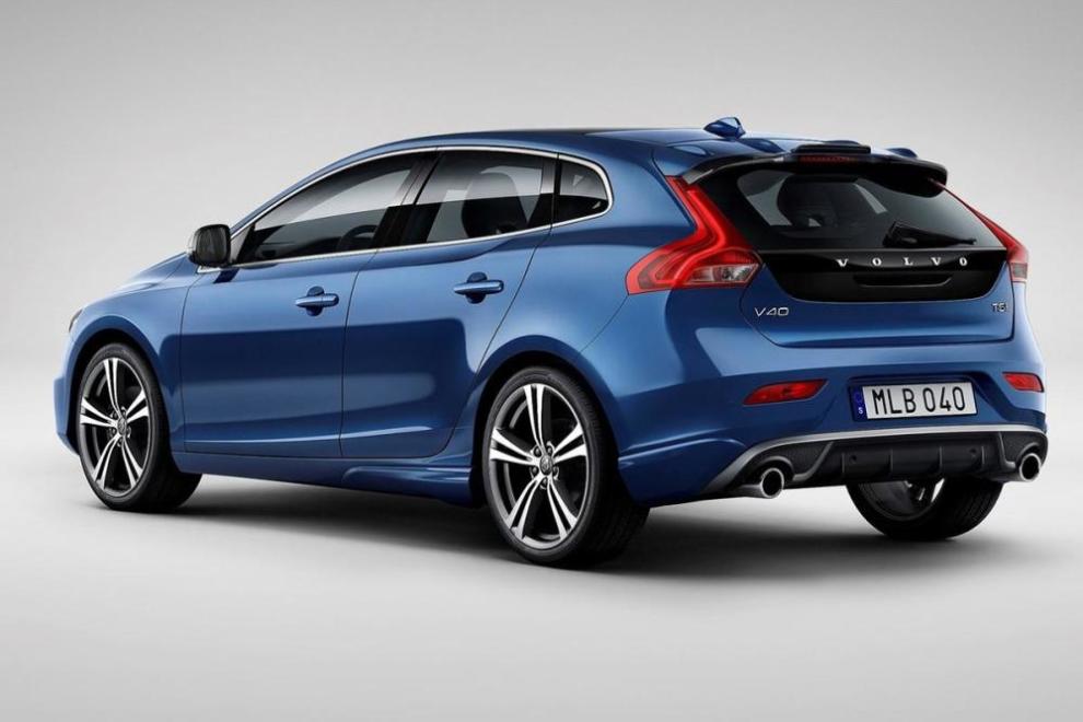 Trasera Volvo V40 2016