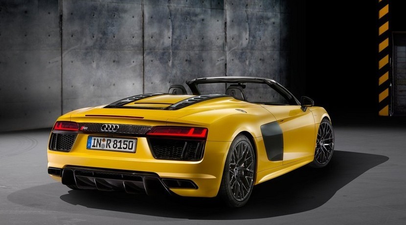 Trasera Audi R8 Spyder