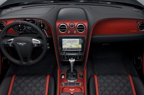 Interior Bentley Continental GT Black Speed