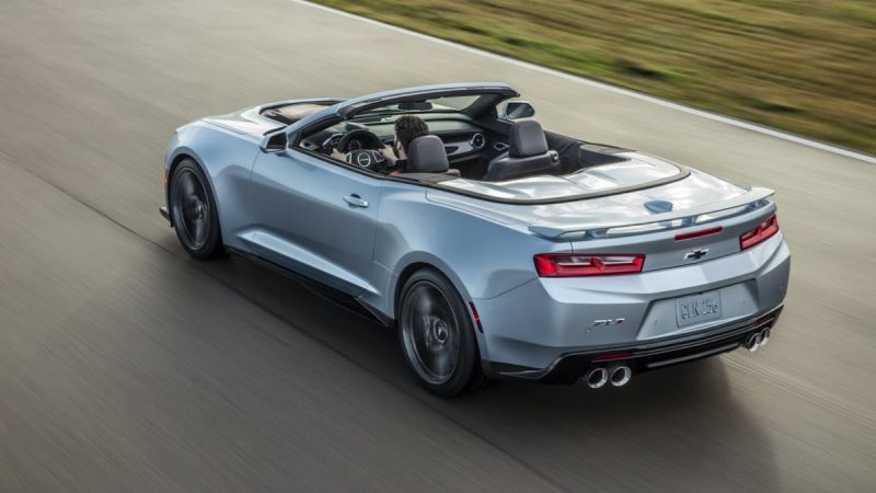 Trasera Chevrolet Camaro ZL1 Convertible