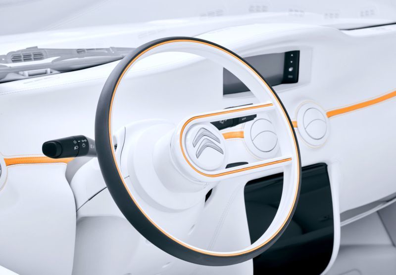 Interior Citroën e-Méhari Courreges Concept