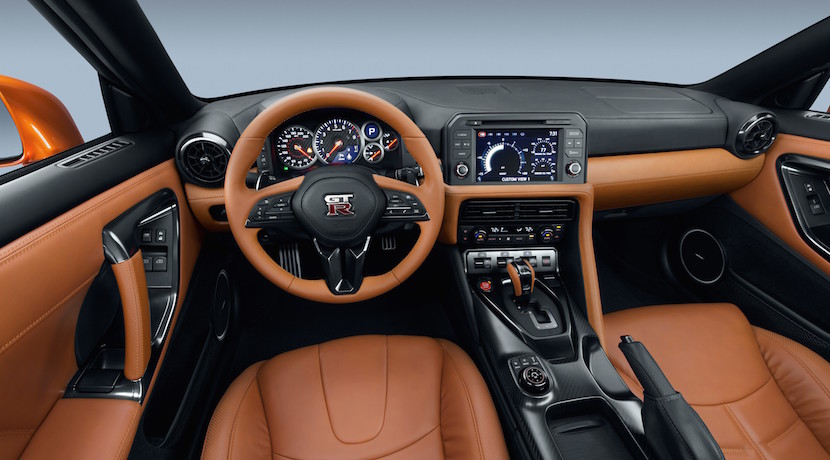 Interior Nissan GT-R 2017