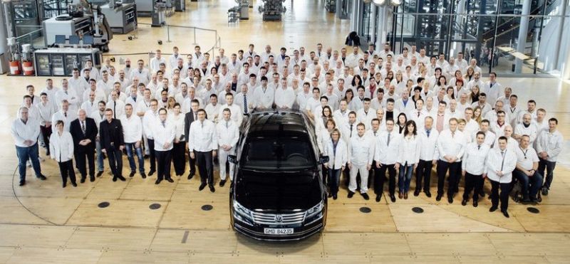 Fin de la producción del Volkswagen Phaeton