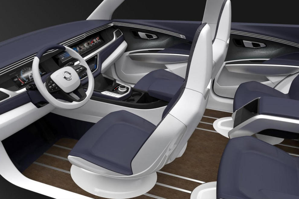 Interior SsangYong SIV-2 Concept