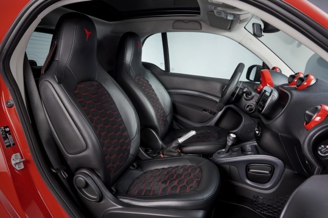 Interior Smart ForTwo Ushuaïa 2016