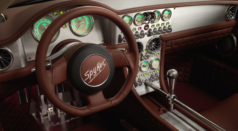 Interior Spyker C8 Preliator