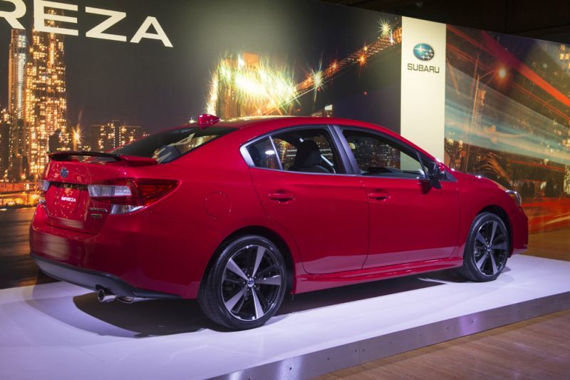 Trasera Subaru Impreza 2017