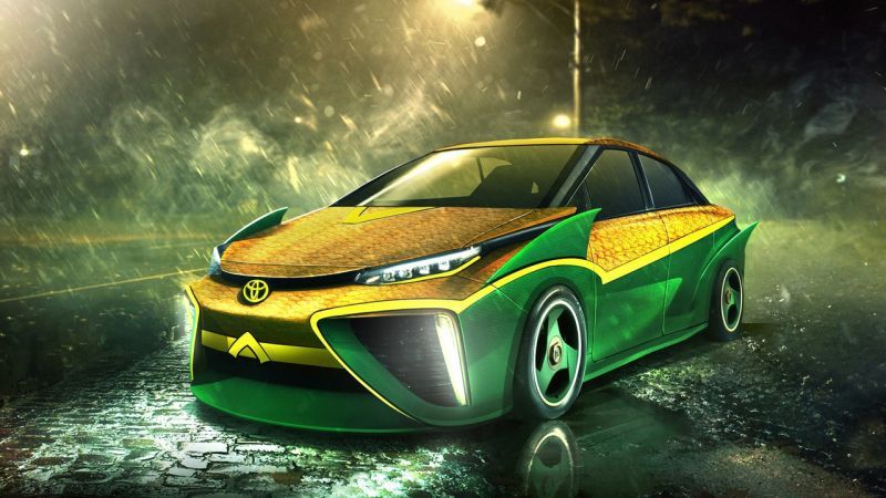 Toyota Mirai Aquaman