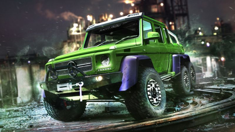 Mercedes-Benz G 63 AMG 6x6 Hulk