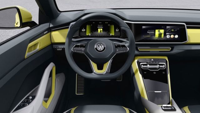 Interior Volkswagen T-Cross Breeze Concept