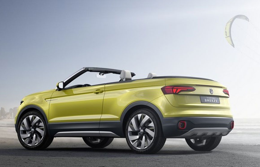 Trasera Volkswagen T-Cross Breeze Concept