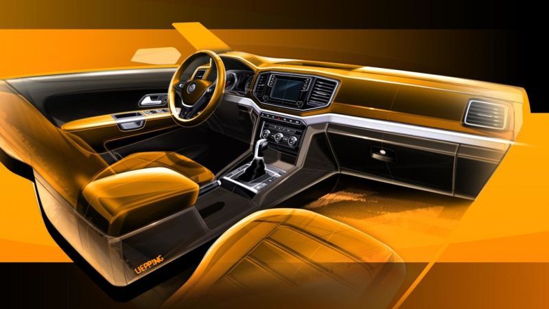 Interior nuevo Volkswagen Amarok