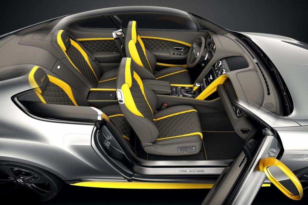 Interior Bentley Continental GT Speed Black