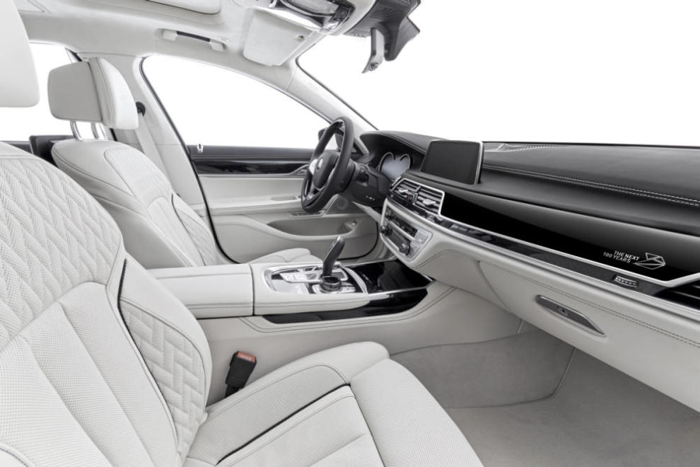 Interior BMW Serie 7 edición Los próximos 100 años