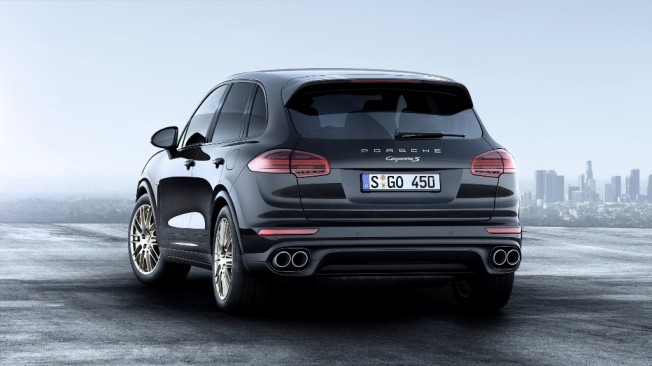 Trasera Porsche Cayenne Platinum Edition