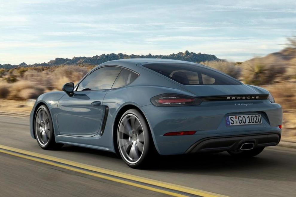 Trasera Porsche 718 Cayman