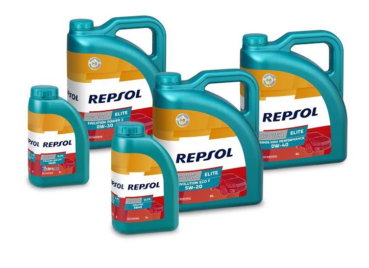 Nueva gama de lubricantes Repsol Élite