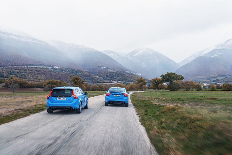 Trasera S60 y V60 Polestar