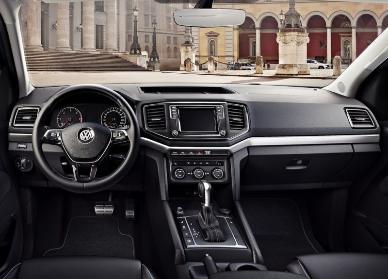 Interior Volkswagen Amarok 2016