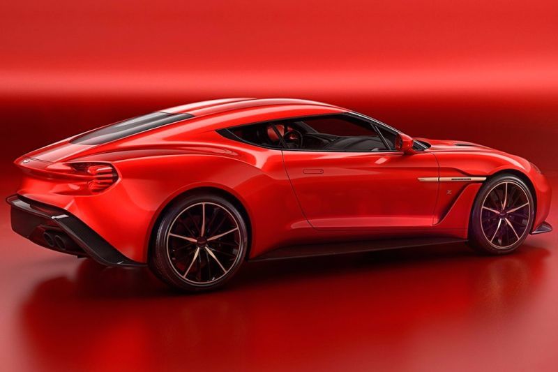 Trasera Aston Martin Vanquish Zagato Concept