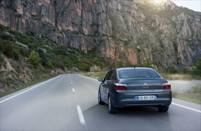 Trasera Citroën C-Elysée