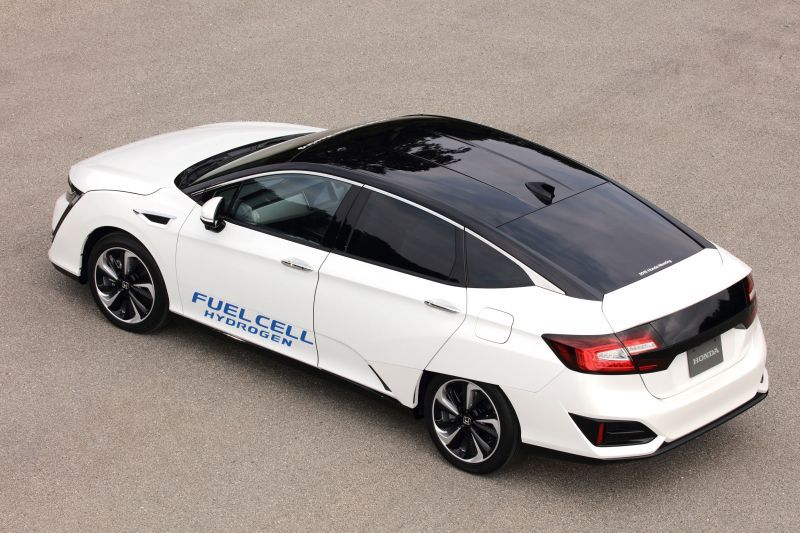 Trasera Honda Clarity Fuel Cell