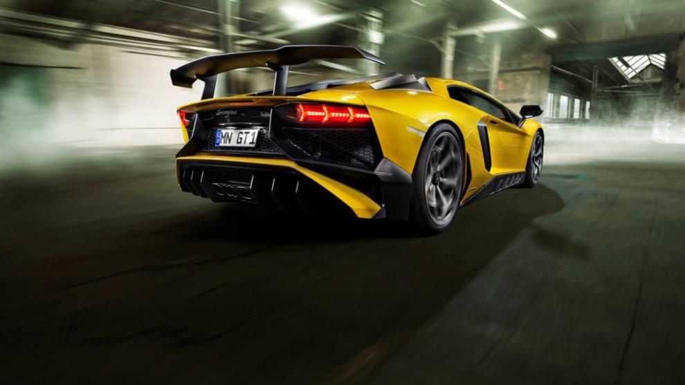 Trasera Lamborghini Aventador LP 750-4 Superveloce Novitec Torado