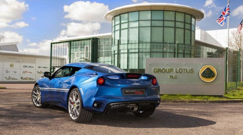 Trasera Lotus Evora 400 Hethel Edition
