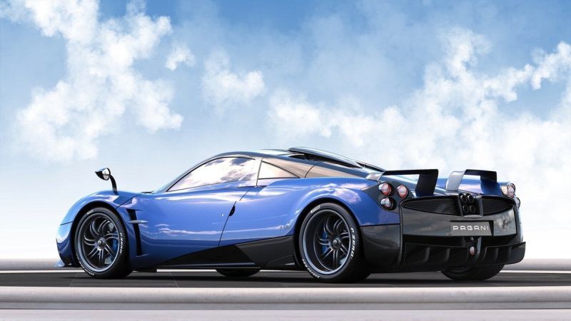 Trasera Pagani Huayra Pearl