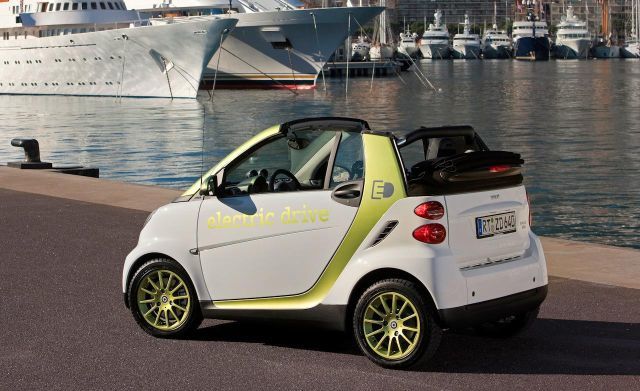 Trasera Smart ForTwo Electric Drive Cabrio